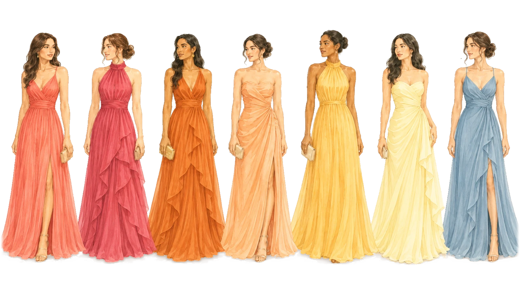 Ladies attire illustration