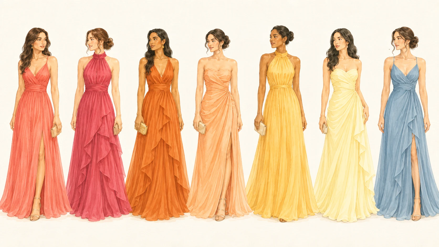 Ladies attire illustration